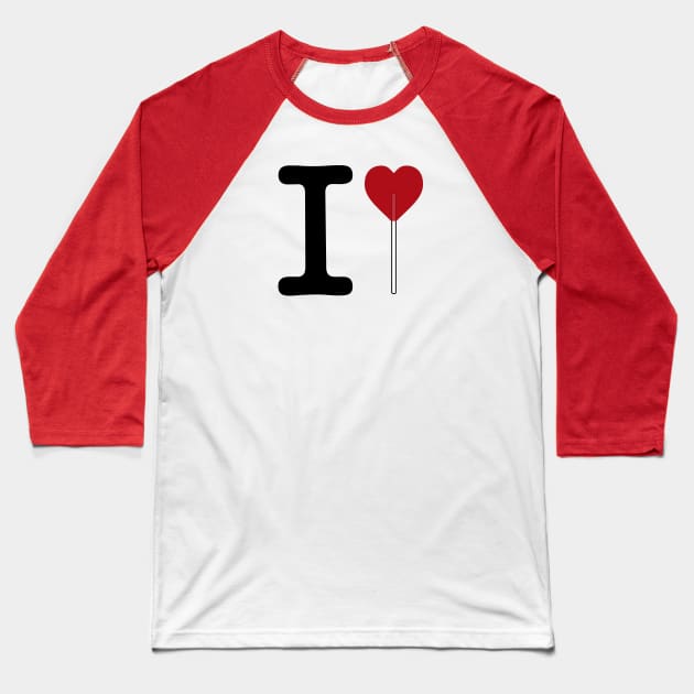 I love sweet love Baseball T-Shirt by pfffufo